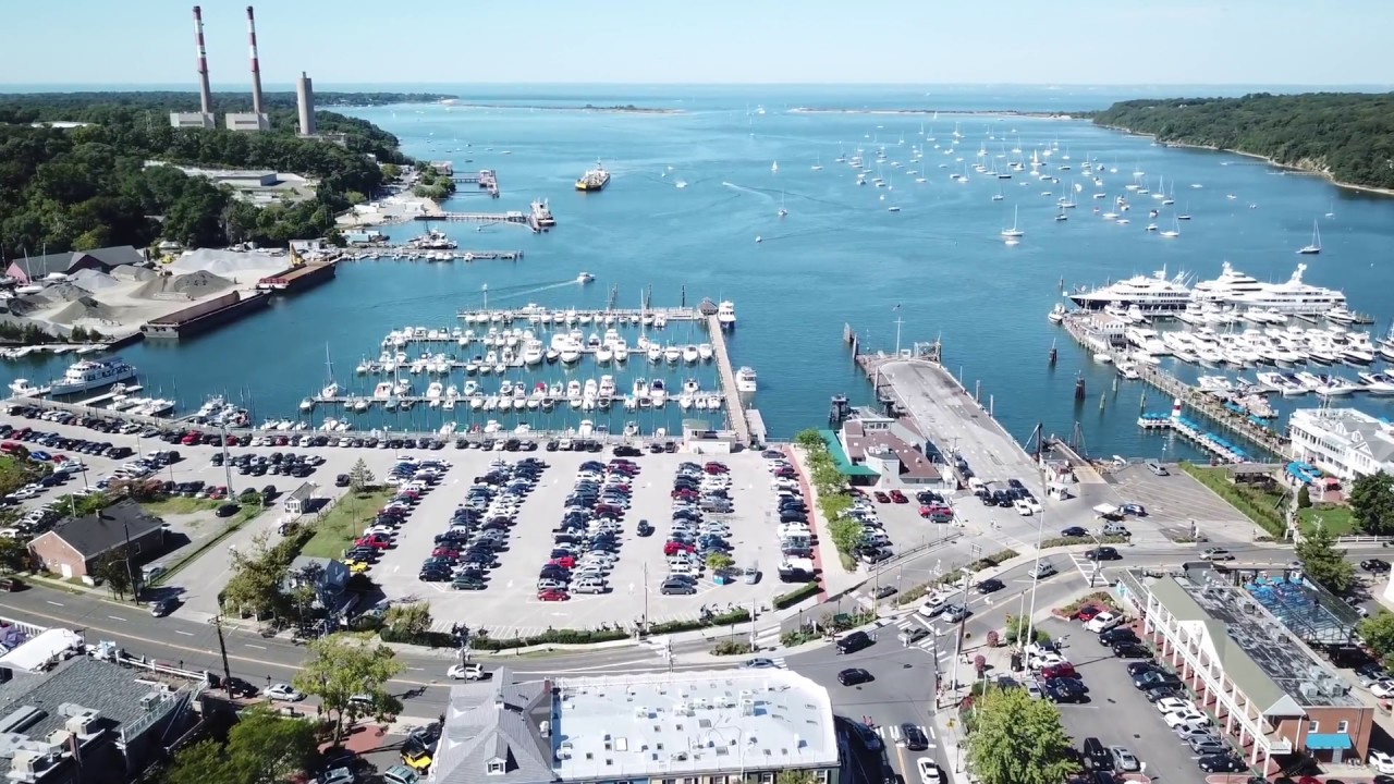 Port Jeff in 4K from a DJI Mavic Pro