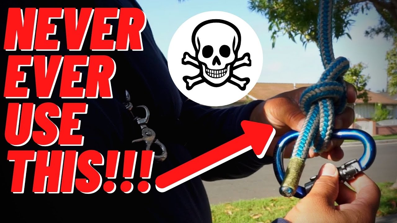 Why Tree Climbers Need Proper Termination Knots