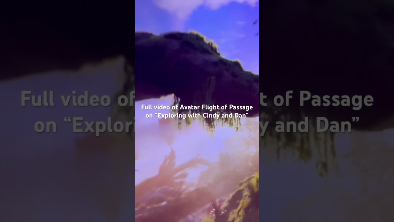 #shortsvideo #shorts #pandora #worldofavatar #disneyanimalkingdom #flightofpassage