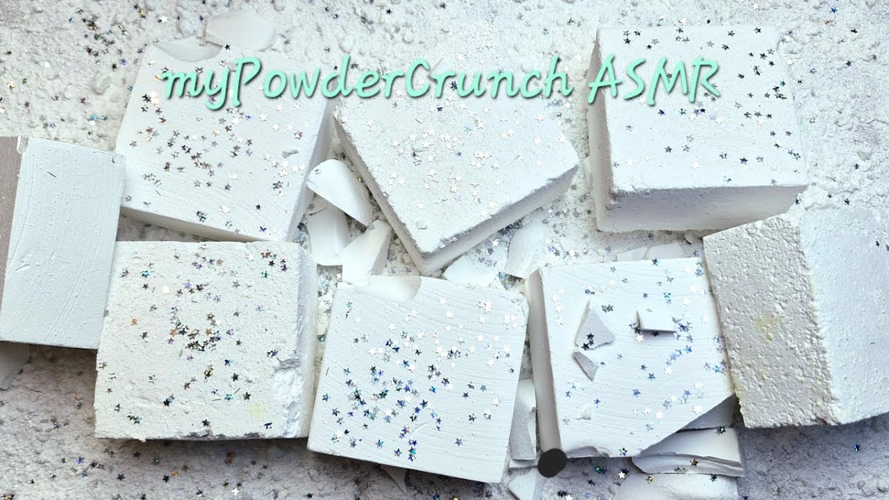 Plain Jane • Crispy Fluffy Chalk Blocks • ASMR • Oddly Satisfying • Powderplay • Sleep Aid • Relax