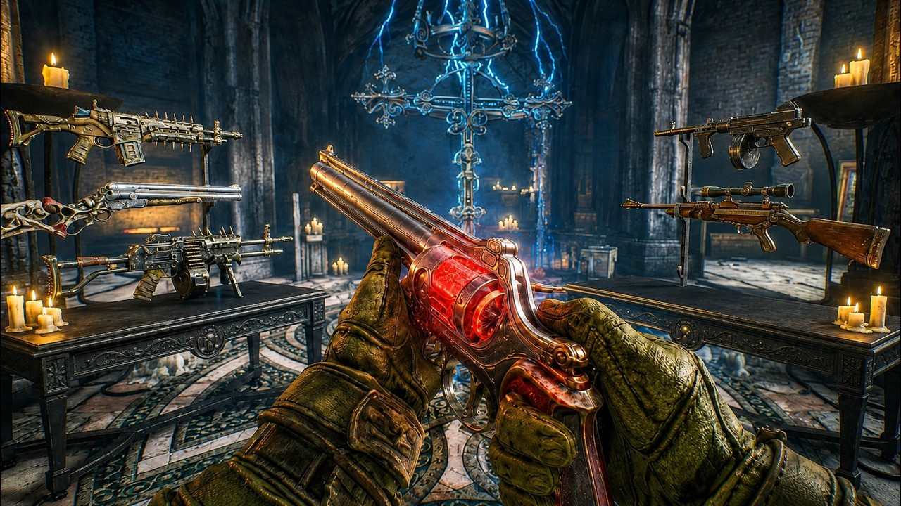 Witchfire Revelations - All Weapon Reload Animations & Spells