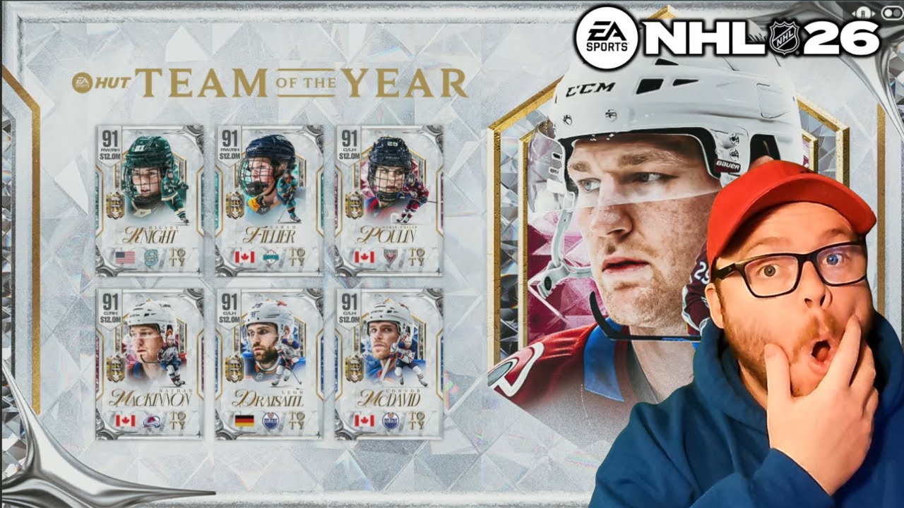 КОМАНДА ГОДА УЖЕ ЗДЕСЬ! NHL 26 Hut