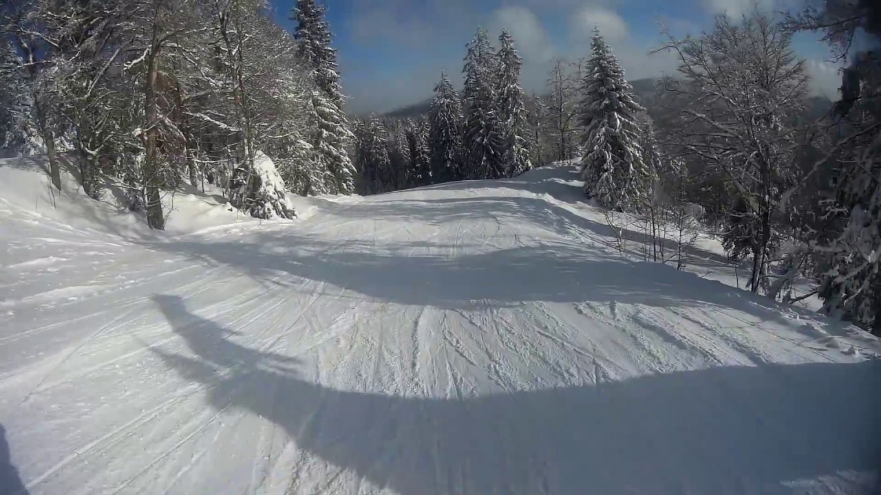 Belchen Schwarzwald - Skiabfahrt - Kaltwasser ( Piste 2 )