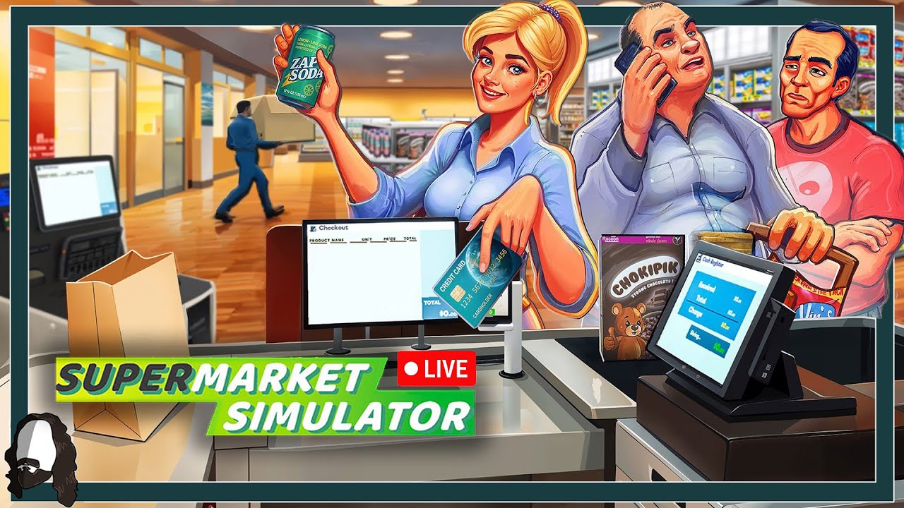 ICH ERÖFFNE MEINEN EIGENEN SUPERMARKT! - SUPERMARKET SIMULATOR - LIVE LET'S PLAY - DEUTSCH