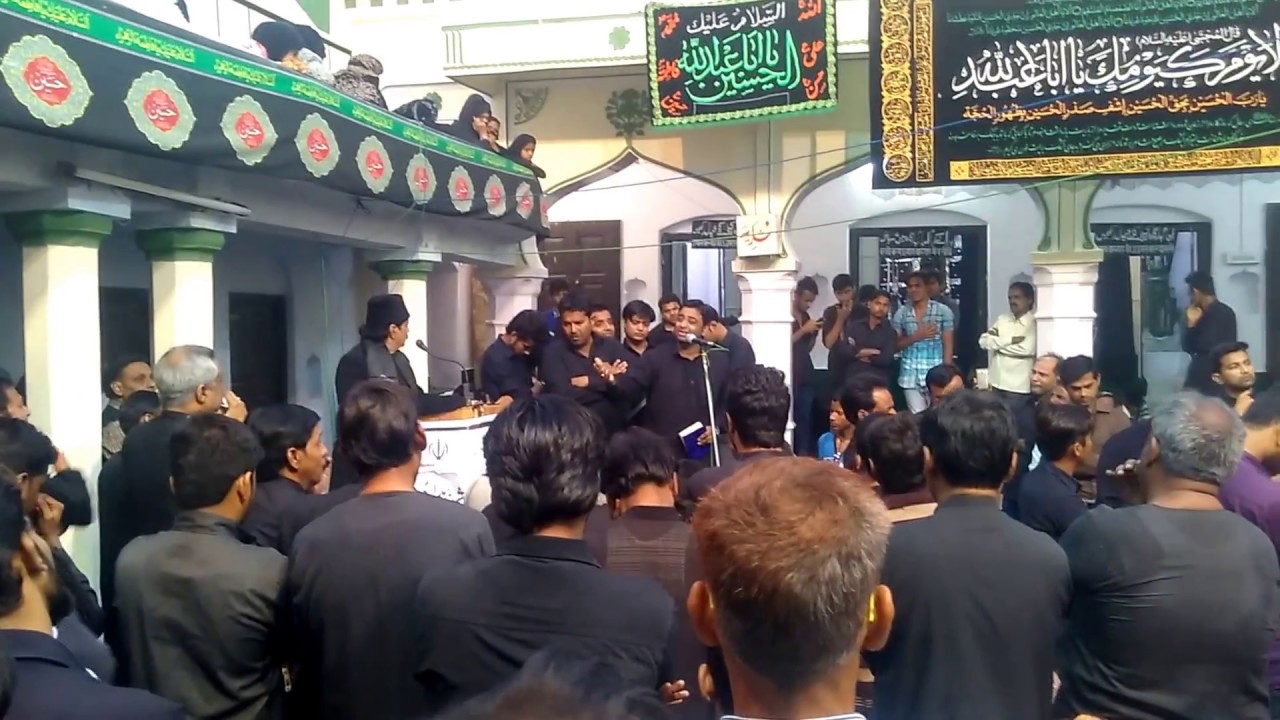 Ek ghar khali kara de ke mai matam karlu | Anjuman Gunchae Mazlumia Faizabad | Shabbedari unnao