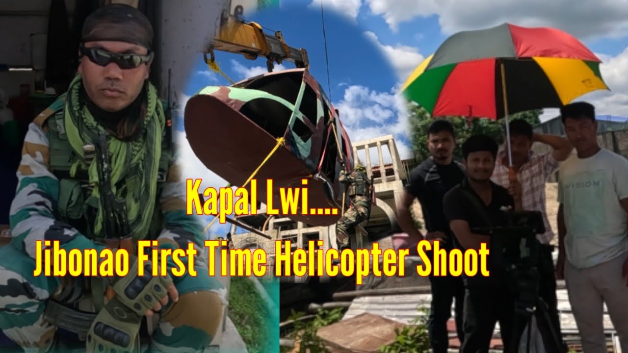  Jibonao Kebse Helicopter 🚁 ni 📹 Shoot kalamnw mwnbai