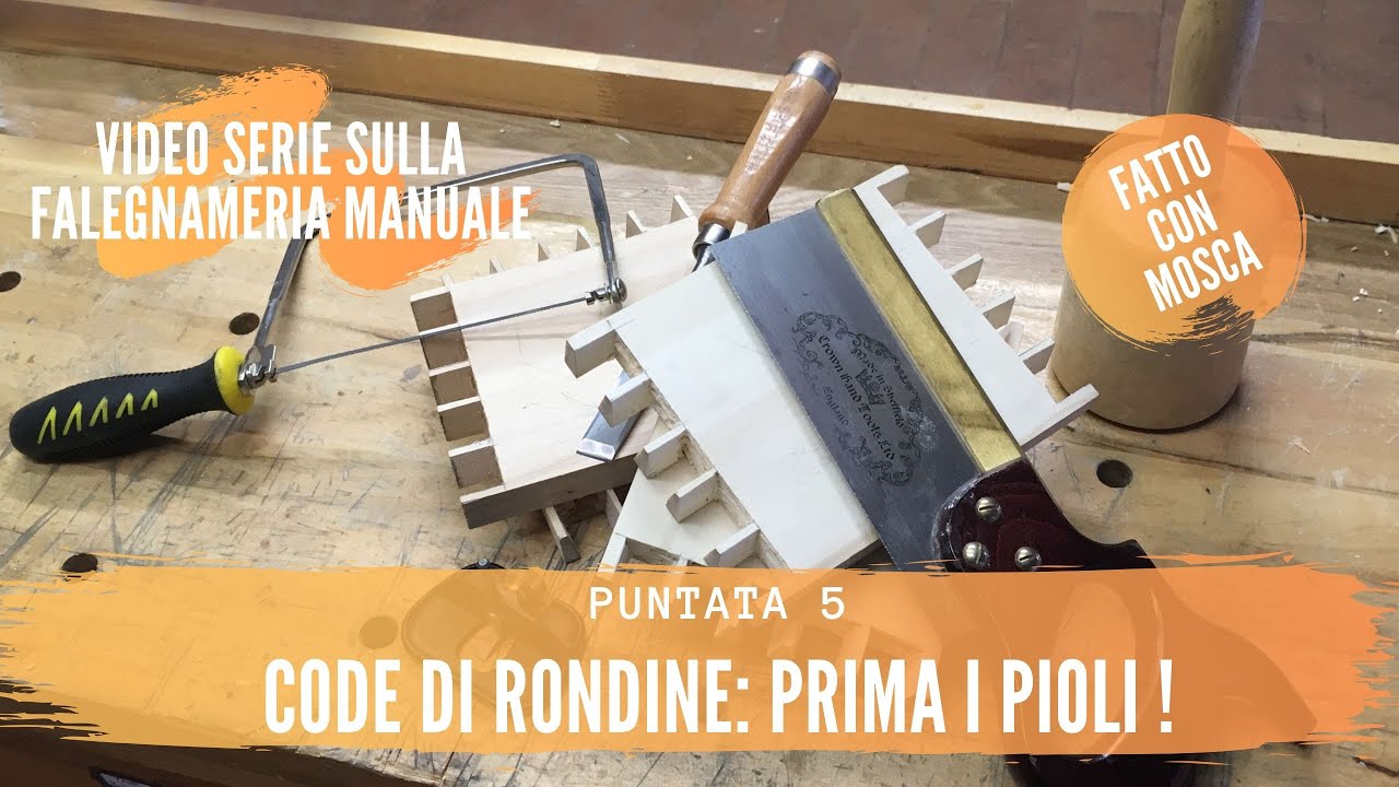 FATTO CON MOSCA: CODE DI RONDINE, INIZIAMO DAI PIOLI [ep 05]