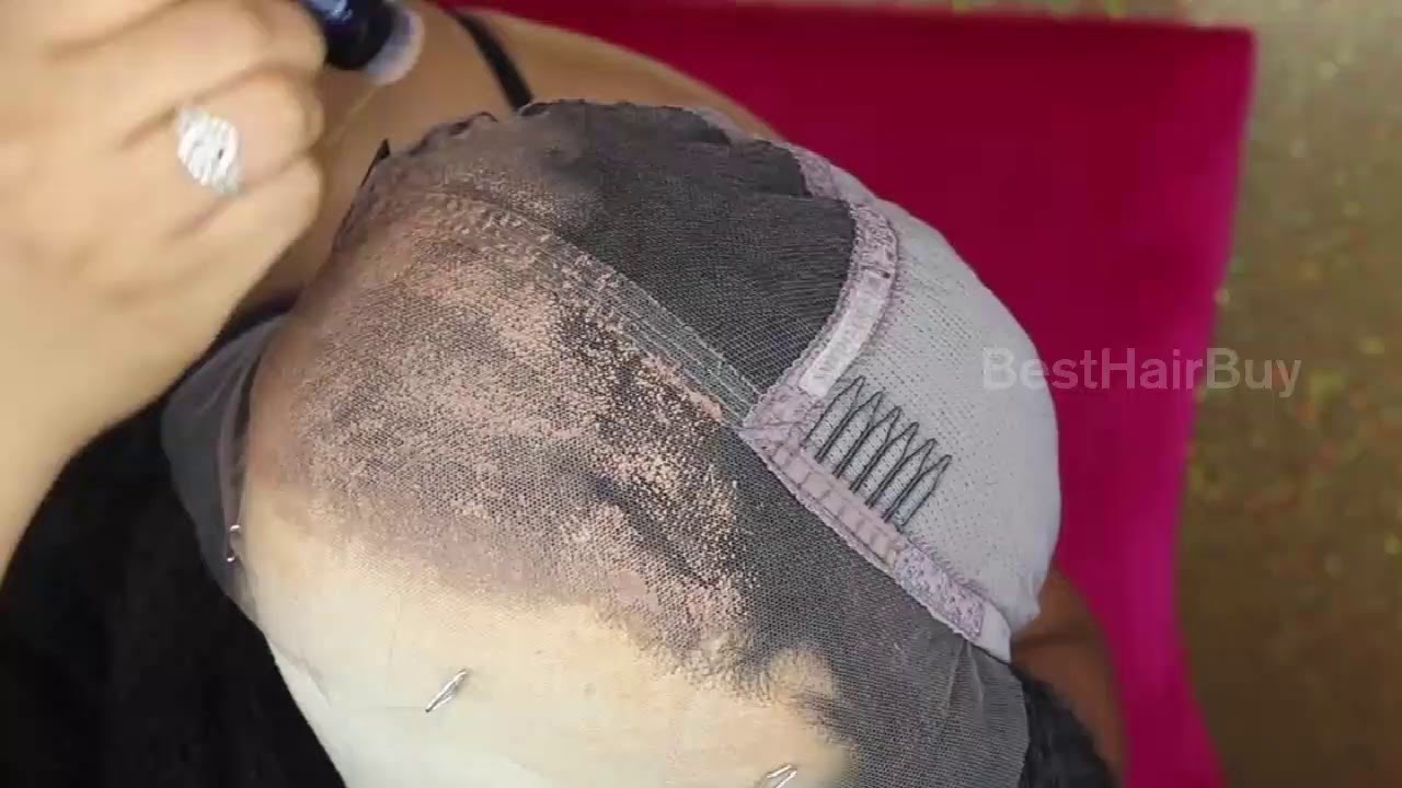 Don't  need to Bleach knot !!!!   Wig Knots Healer With Brush