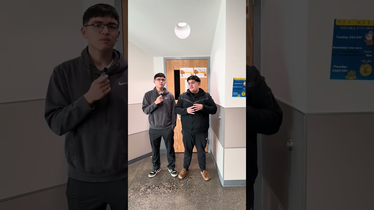 interviewing Randoms at Stanfield Secondary School