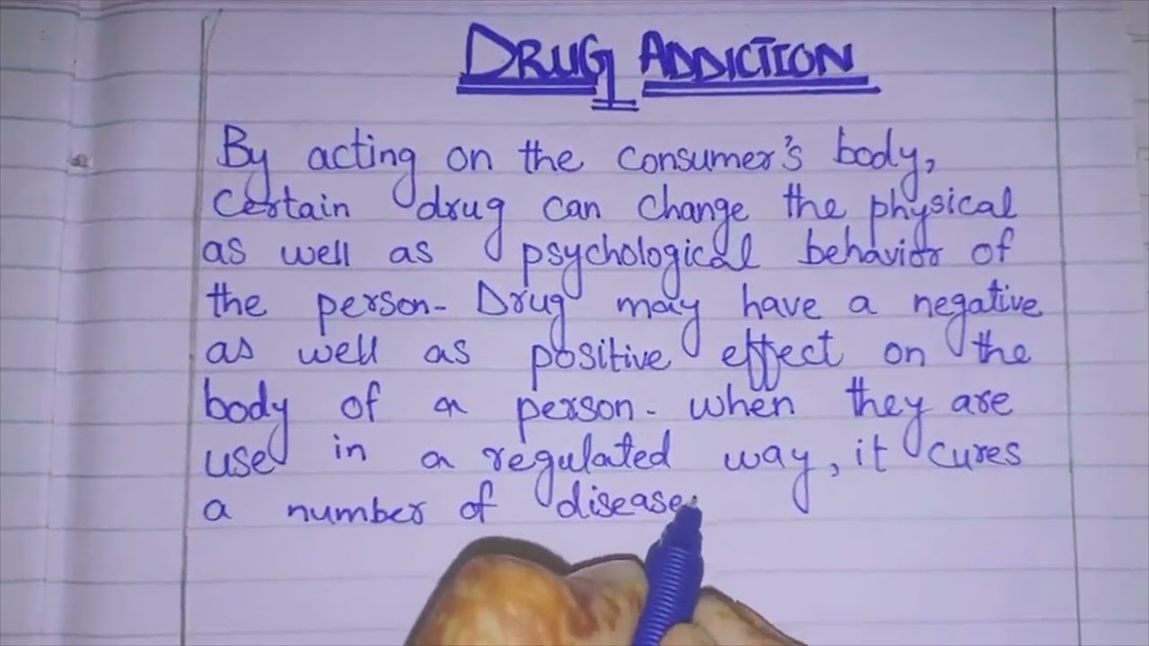 Drugs addiction