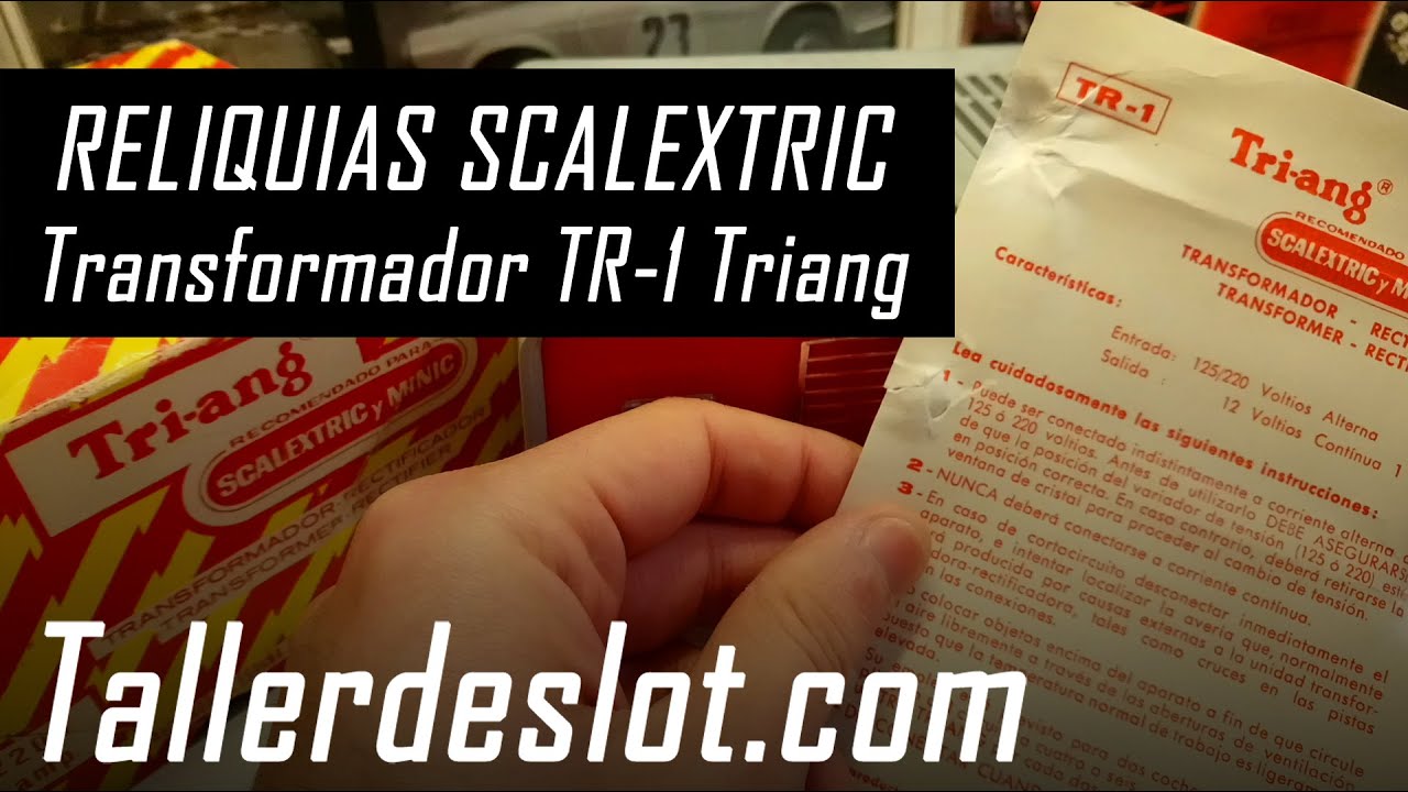 🔎 Transformador TR-1 【Reliquias 】 Scalextric Años 60