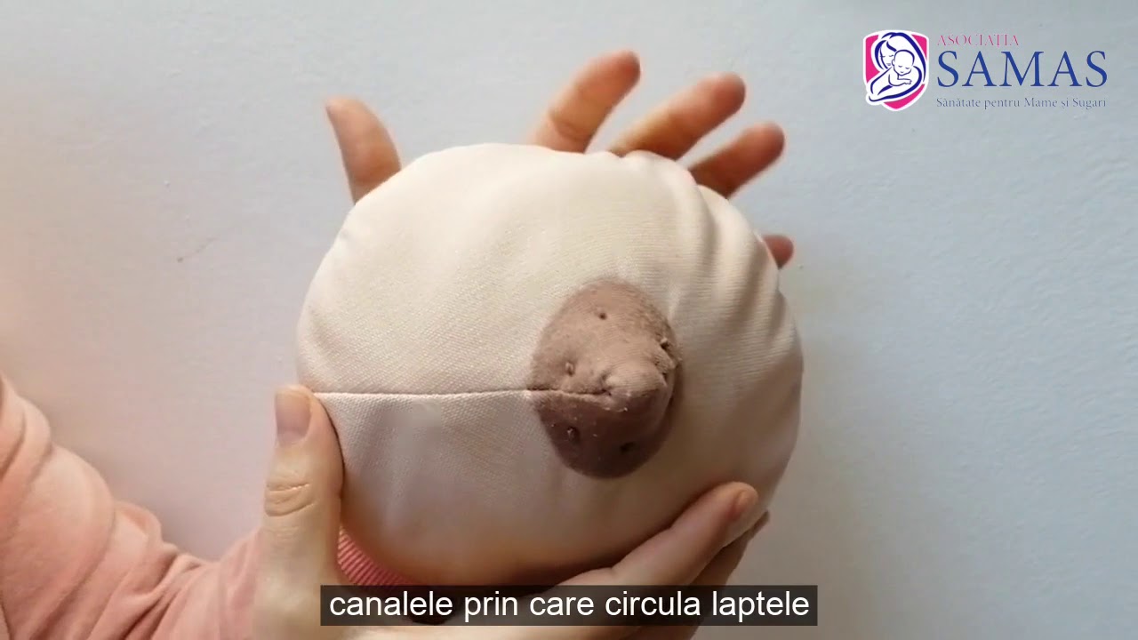 Masajul sânului în caz de angorjare