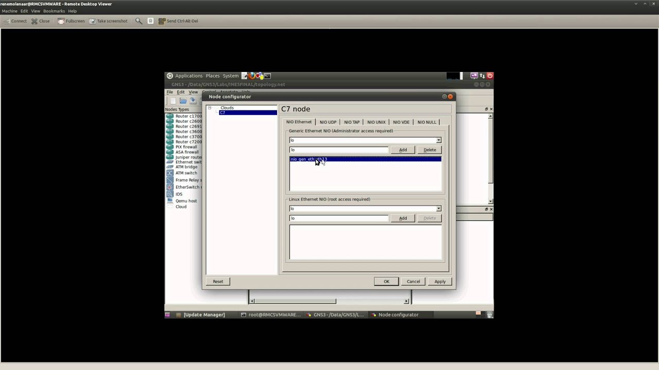 CCIE Lab using GNS3 and Quad NICs for Switches