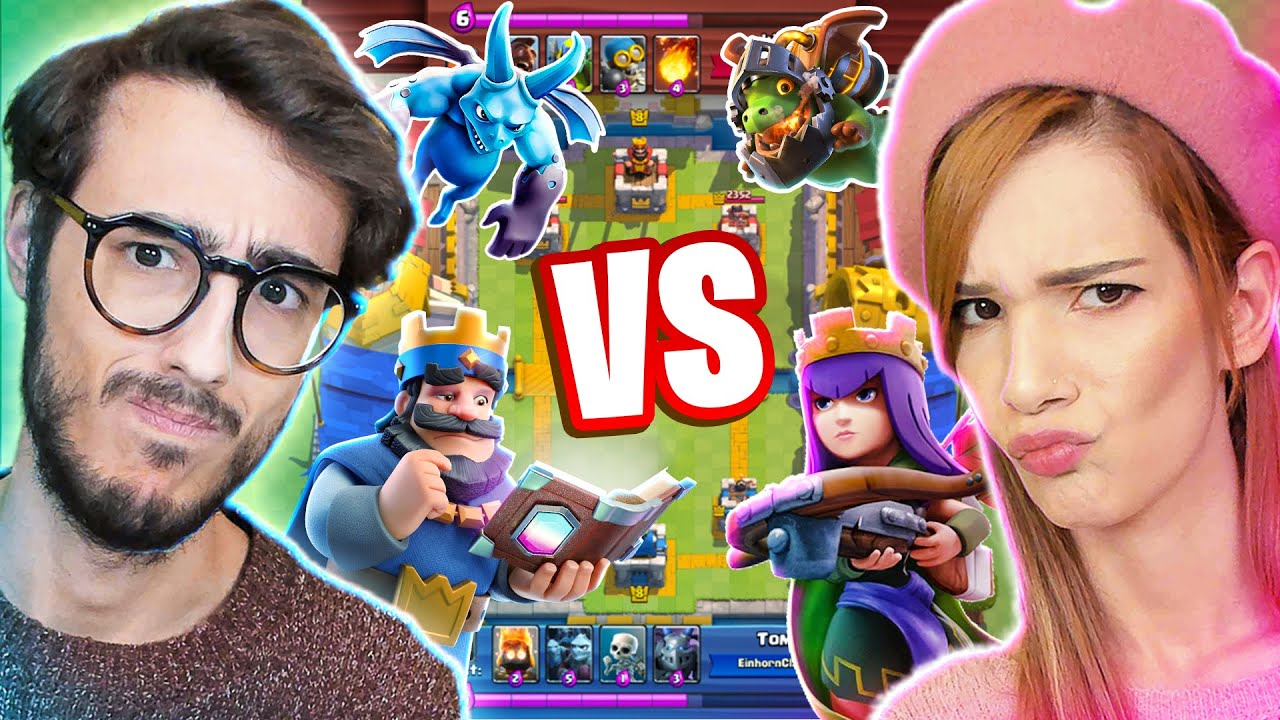 SFIDA STEF VS PHERE! CHI &Egrave; PI&Ugrave; FORTE SU CLASH ROYALE?