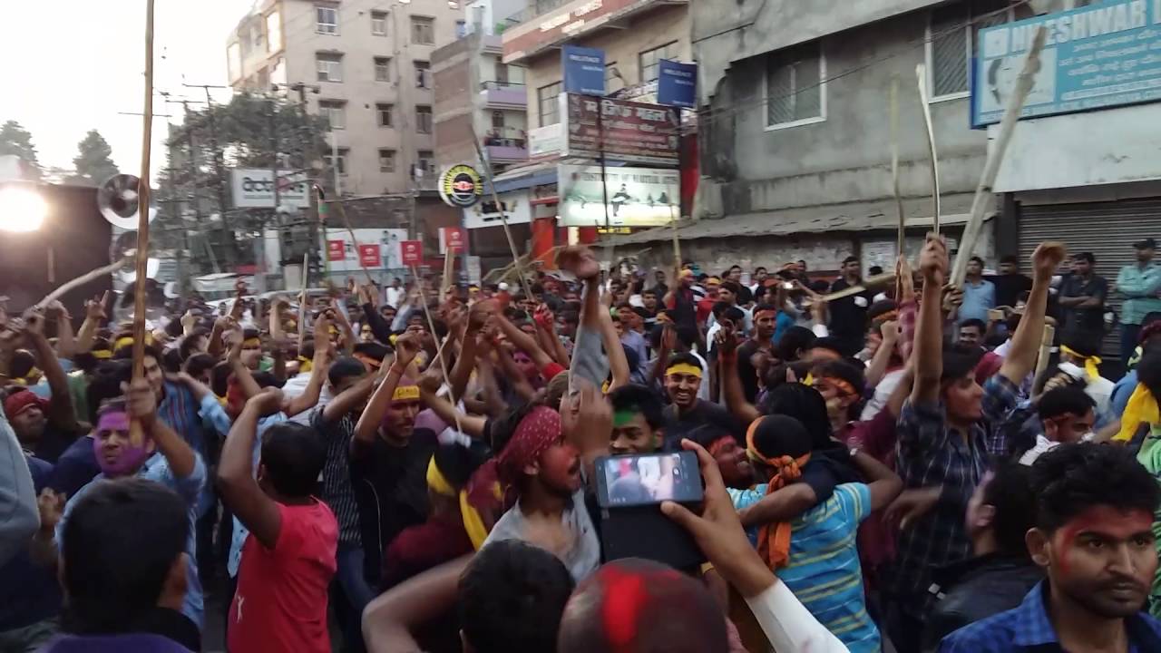 B N COLLEGE HOSTEL SARSWATI PUJA PROCESSION