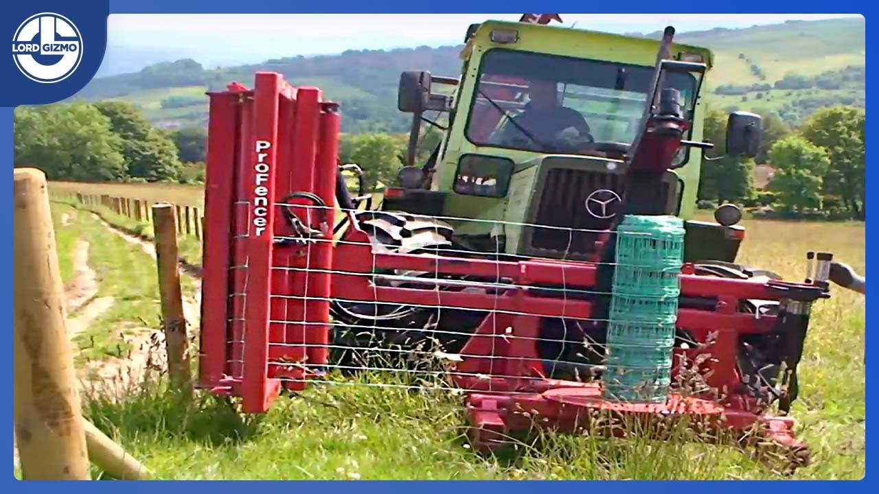Automated Fencing, Powerful Agriculture Farming Machines You Need To See