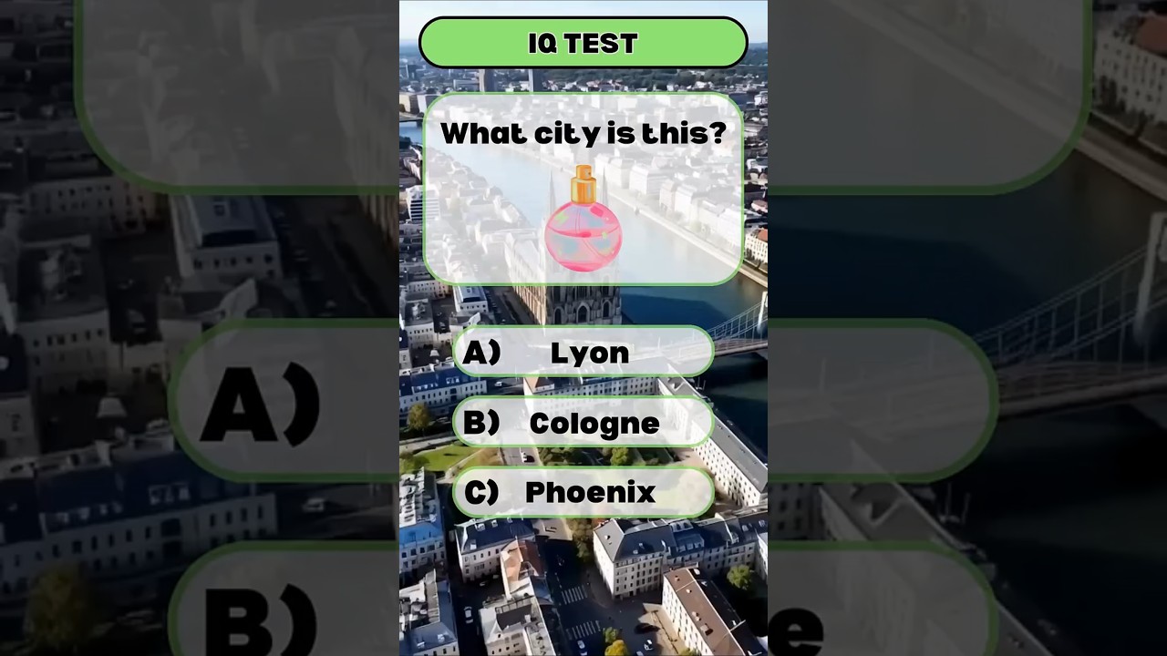 TEST YOUR IQ 🧠 #iqtest #smart #konwledge #city #education #logic #quiz #trivia #shorts #fyp