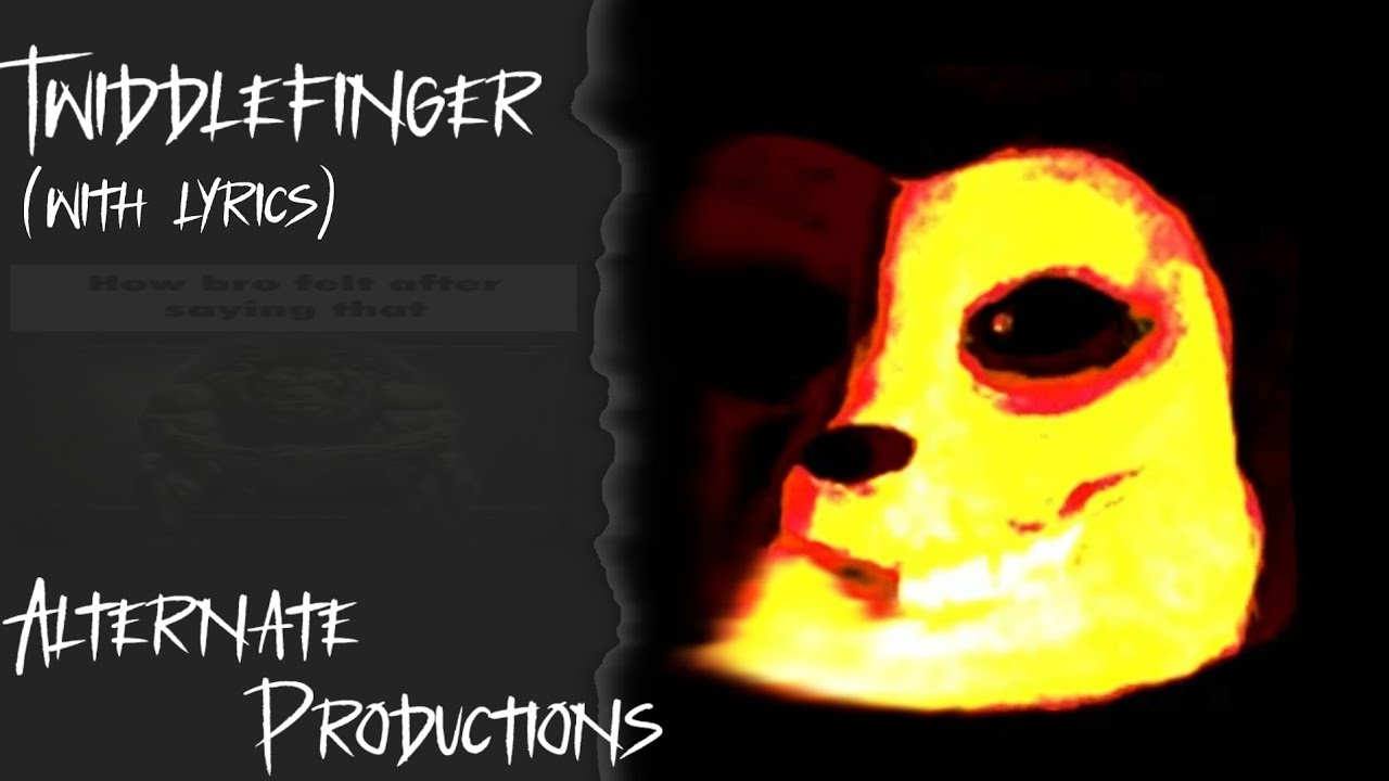 [FNF] TWIDDLEFINGER - WITH LYRICS  || Truly a Gegagedigedagedago Moment ||