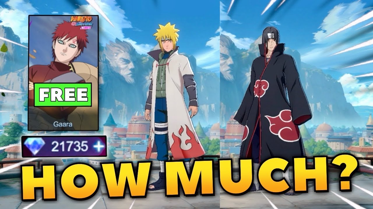 Сколько стоит скин Джулиана и Гусиона из Наруто? Бесплатный скин Вале Гаара! Событие MLBB X Нарут...