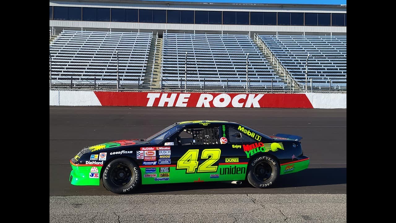 1991 Kyle Petty Mello Yello show car start up and walk around