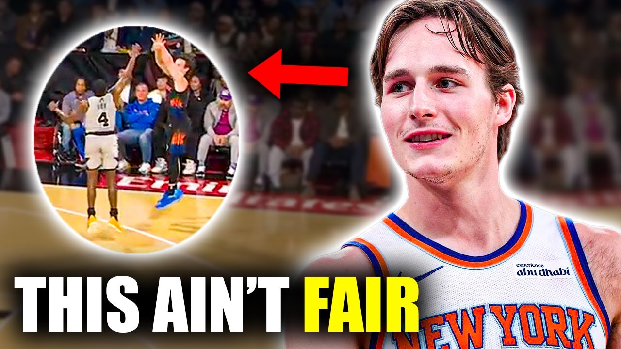 Tyler Kolek Knicks Breakout... (Breakdown)