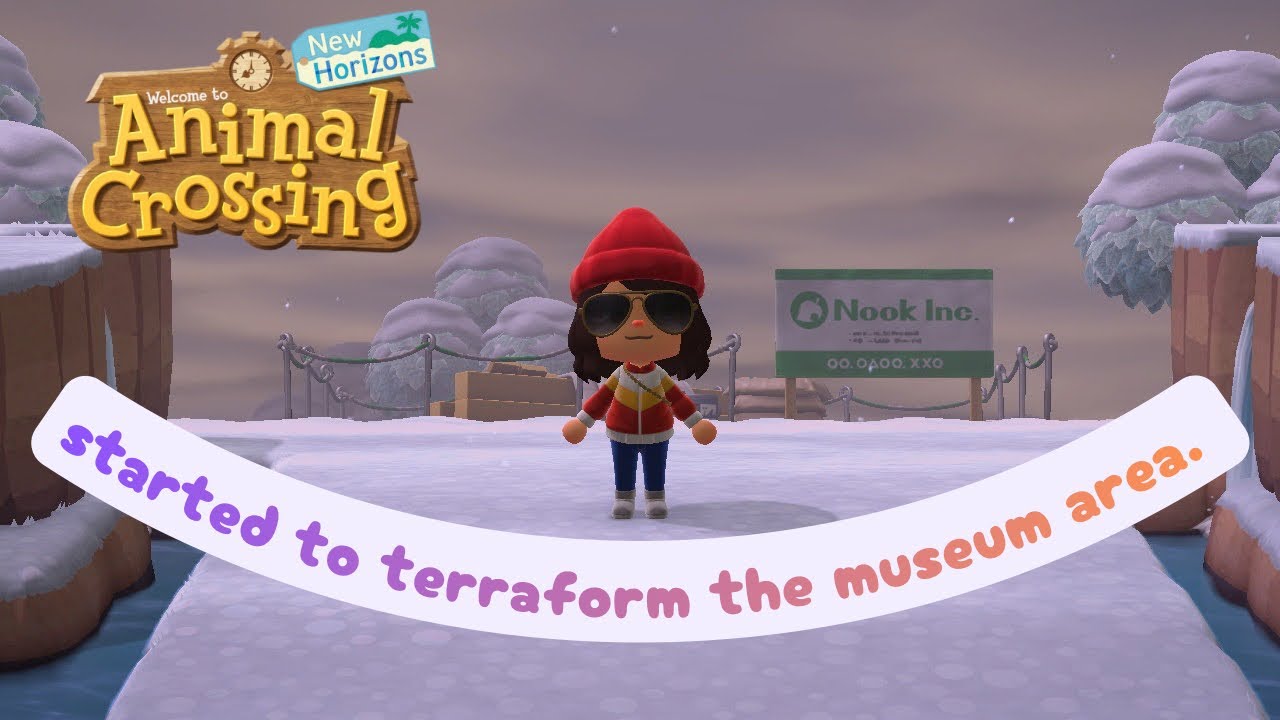 Starting work on the museum area.