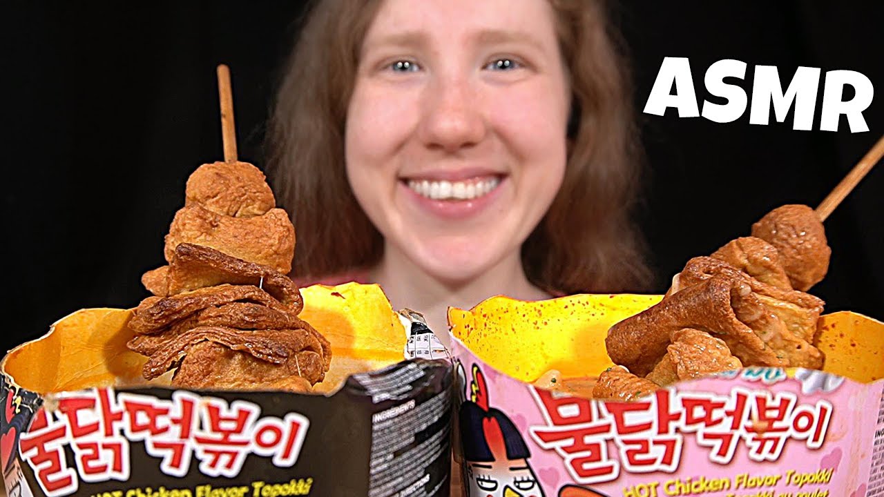 ASMR SAMYANG SPICY RICE CAKES MUKBANG (With Chell ASMR) EATING SOUNDS