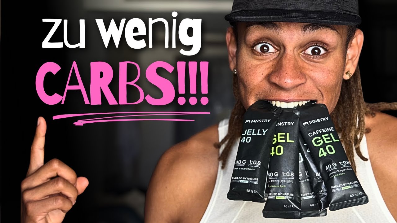 1 Gel pro Stunde reicht NICHT! (wenn du schnell laufen willst...)