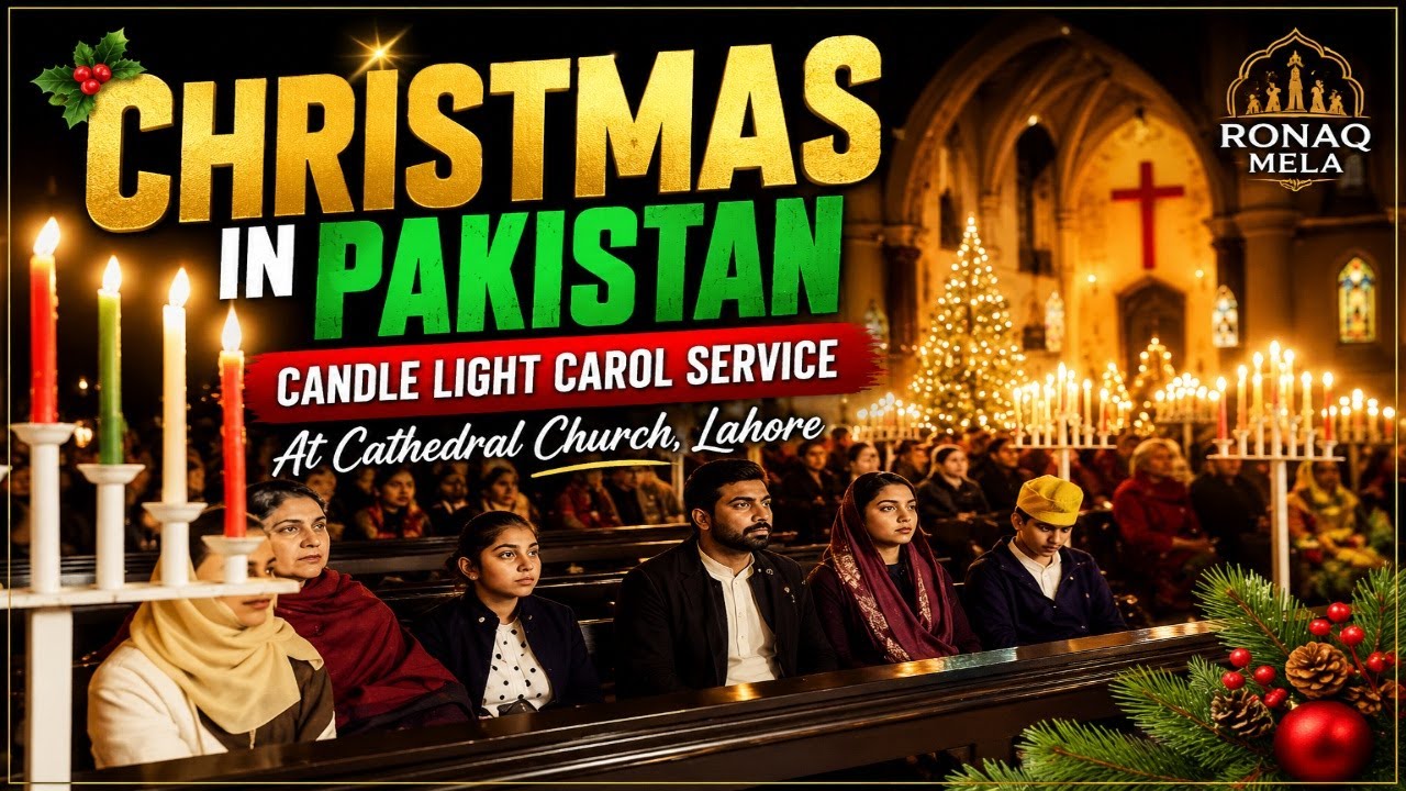 Inside Pakistan's Most Beautiful Christmas Celebration | Lahore Church
