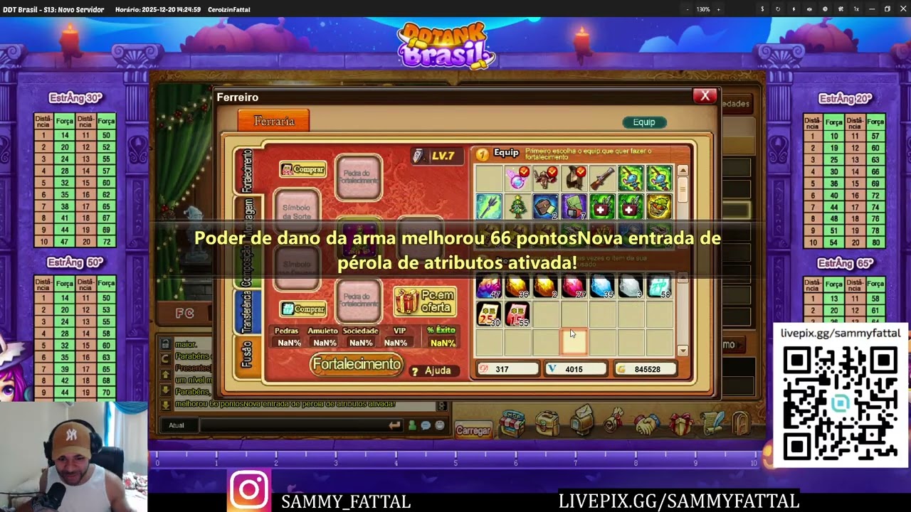 [DDTANK BRASIL] LIBEROU +12 E FIZEMOS UMA ULTRA MEGA EVO NA NOSSA CONTA MAIS FORTE LV BAIXO!