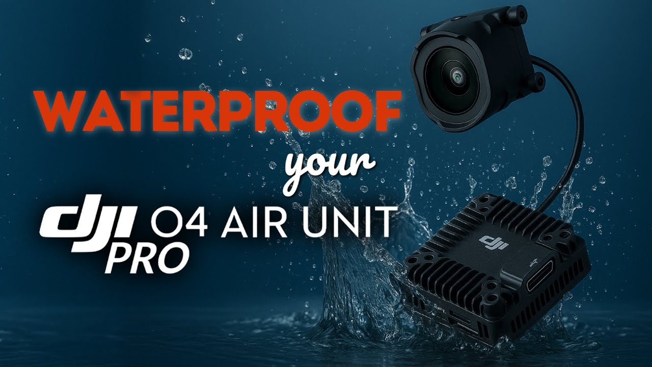 ОБЕСПЕЧЬТЕ ПОЛНУЮ ВОДОНЕПРОНИЦАЕМОСТЬ ВАШЕГО DJI O4. ЭТО ЛЕГКО!