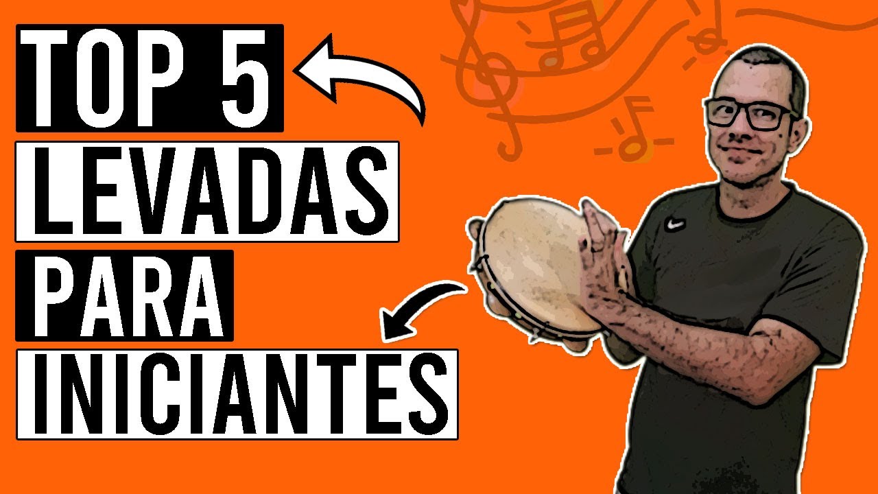 TOP 5 Levadas Mais Fáceis Para Iniciantes no Pandeiro | André Passos | A 5ª levada é...