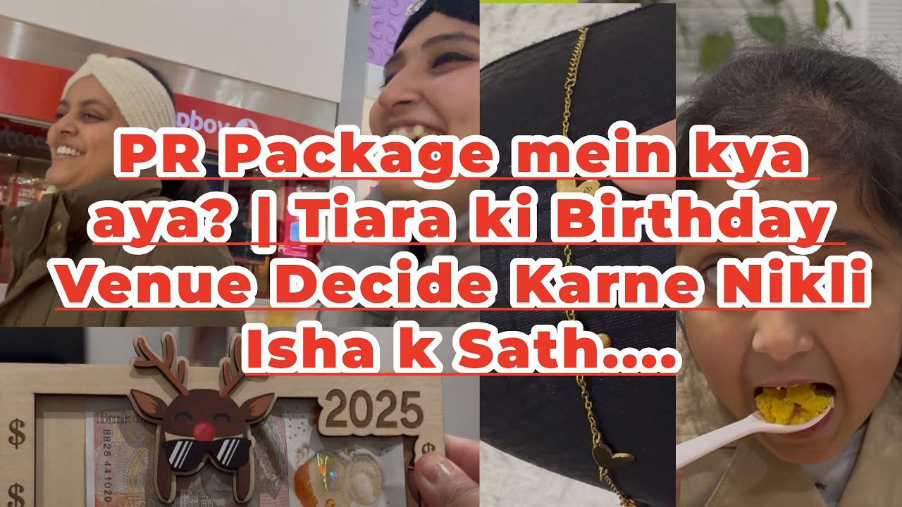 Day 67/75 PR Package Reveal | Tiara Birthday Venue Hunt | Isha K sath chitchat Fun | #youtuber #vlog