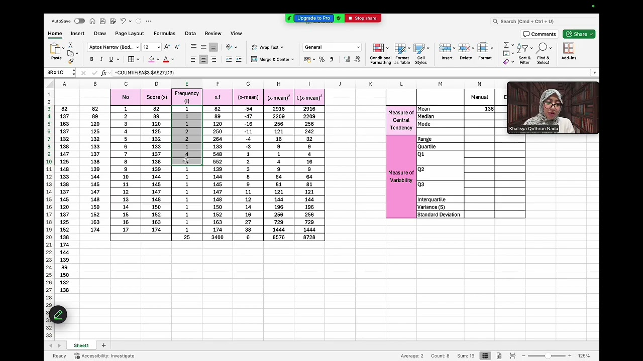 PROJECT #1 — Statistics in ELR