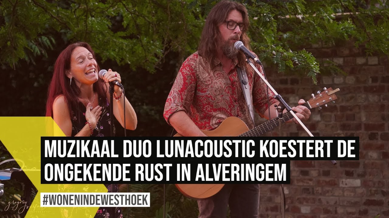 Muzikaal duo LunAcoustic koestert de ongekende rust in Alveringem