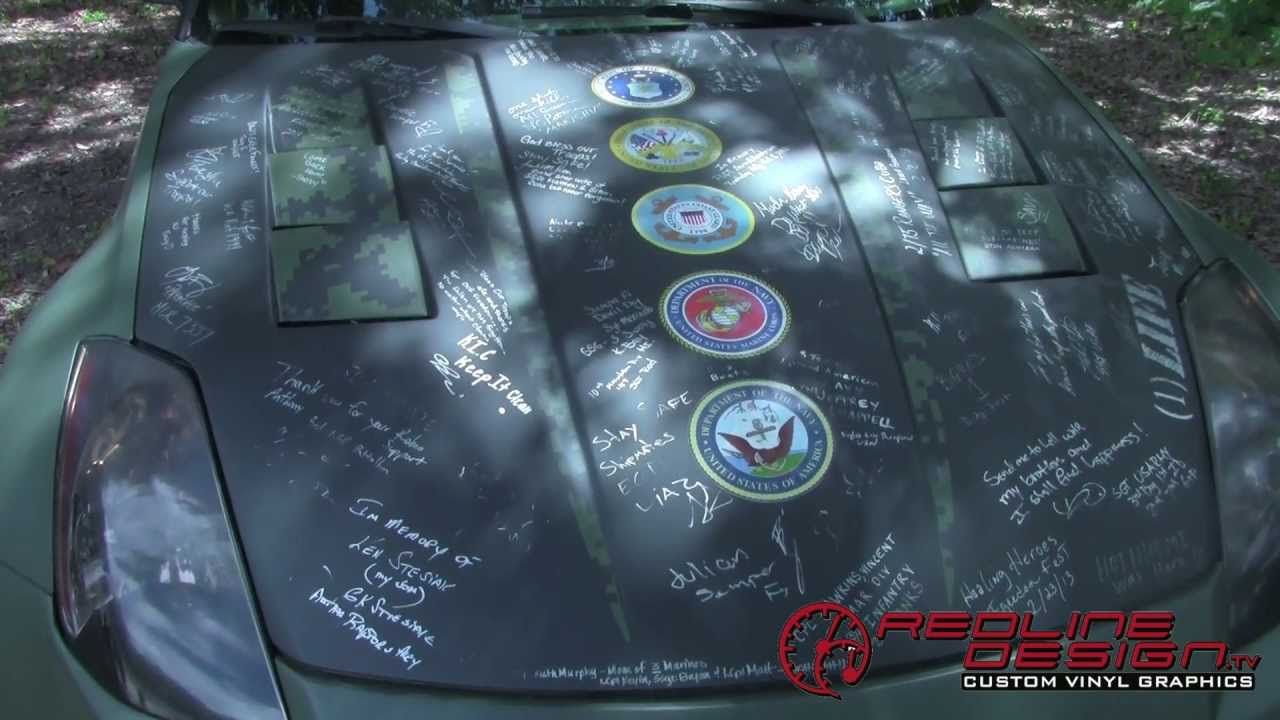 Redline Design Testimonial on Military Tribute Car!