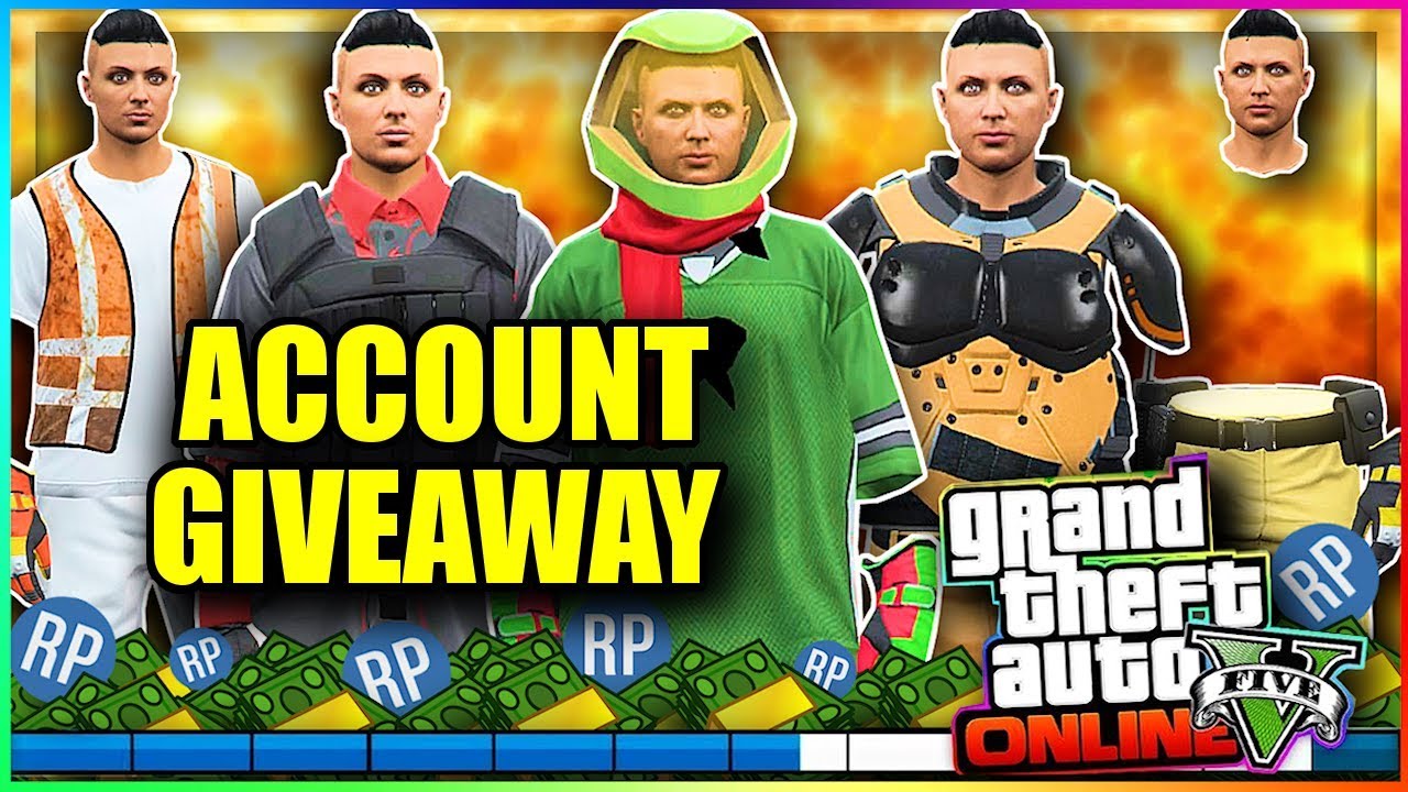 [CLOSED] GTA5 Online I Account Giveaway! (PS4) I Game Time Live