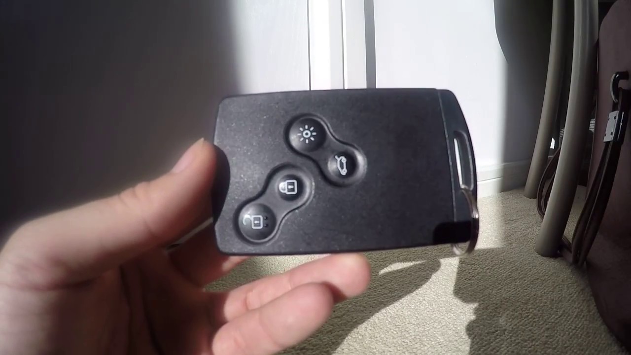 How To: RENAULT CLIO CAPTUR Smart Card Battery Change