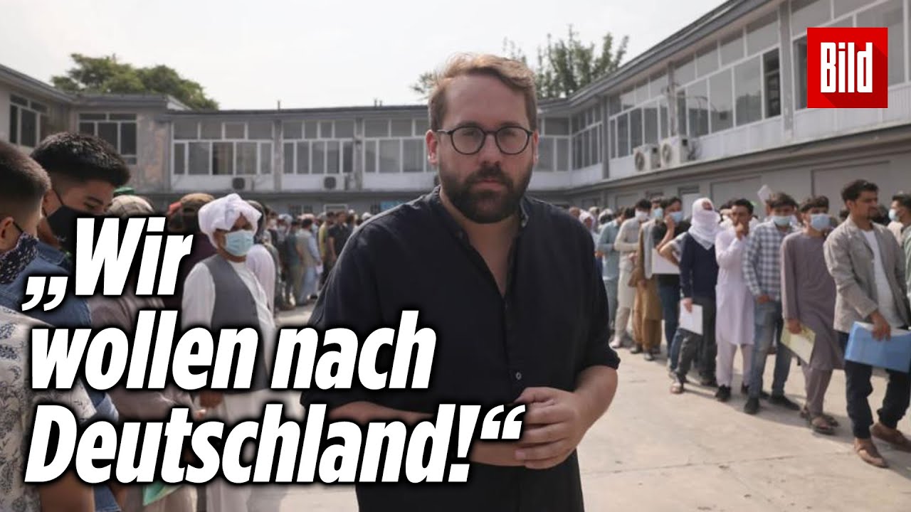 BILD im Pass-Amt von Kabul: Täglich wollen 8000 Menschen Afghanistan verlassen