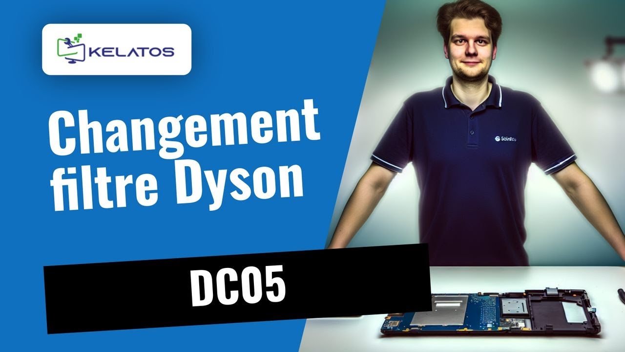 Votre aspirateur Dyson DC05 fait du bruit ? 🔊 Changement de filtre et prise