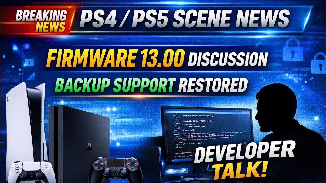 PS4/PS5 Jailbreak News: PlayStation Vue 13.00 Exploit Coming, Game Backups Fixed, Tihmstar Talk!