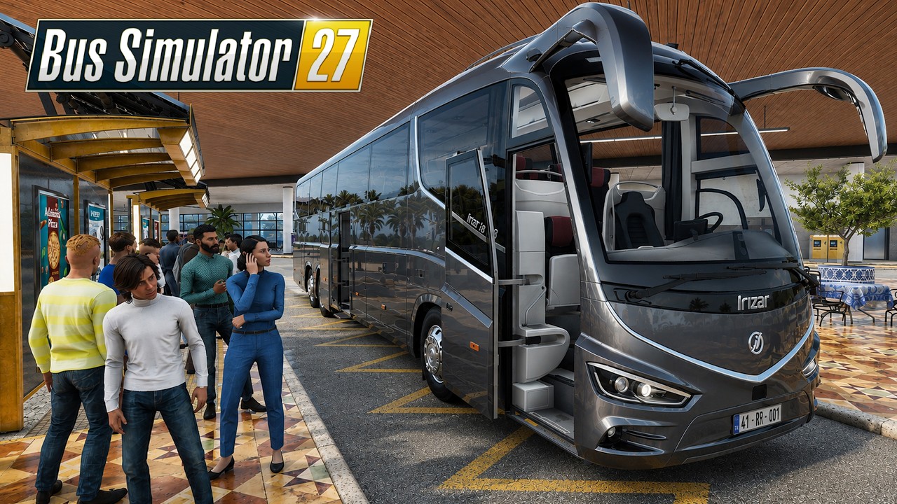 Bus Simulator 27 ! Scania Irizar i8  ! 4K Ultra HD | GAMEPLAY !