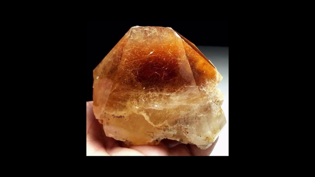 Rutilated Quartz Crystal | Golden Needle Inclusions | Pakistan
