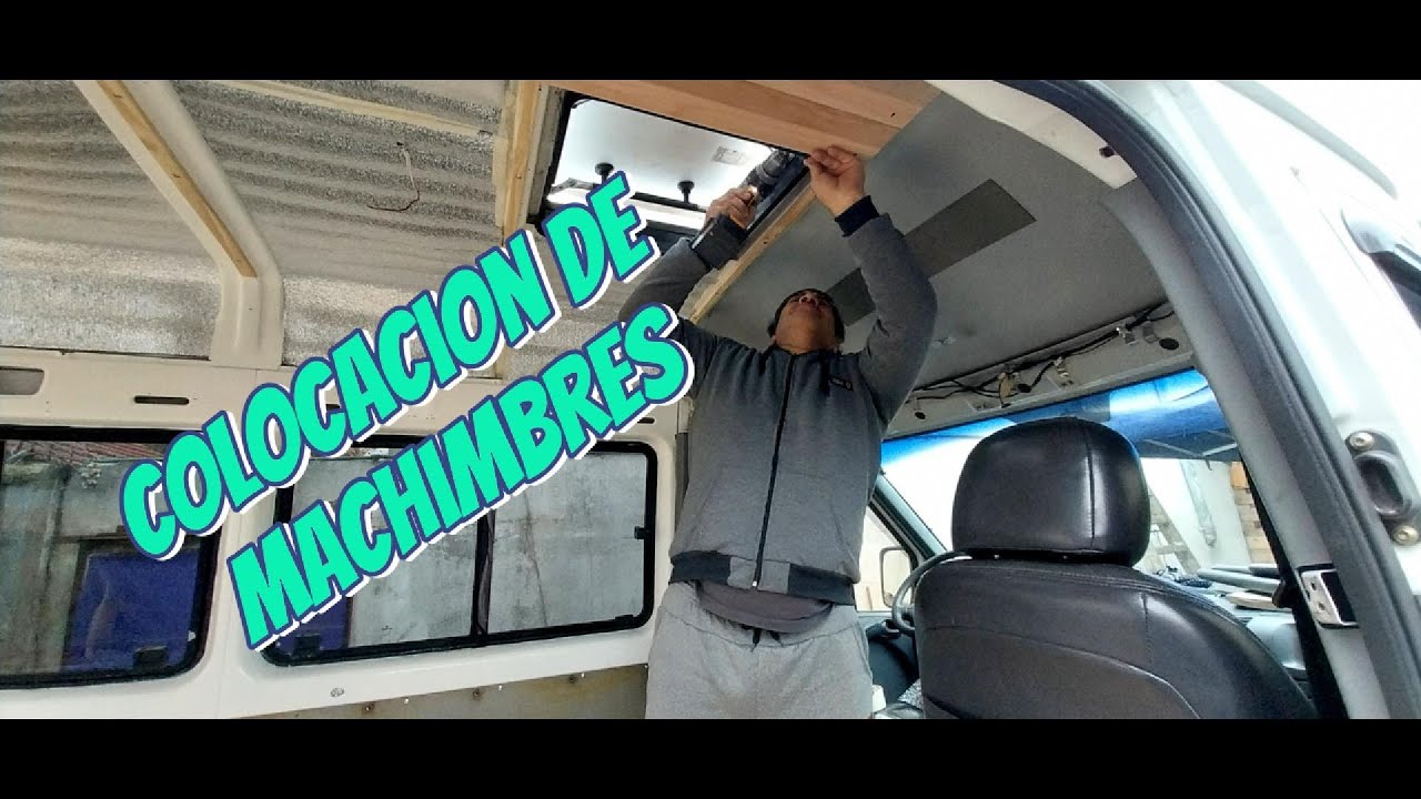 colocacion de machimbres