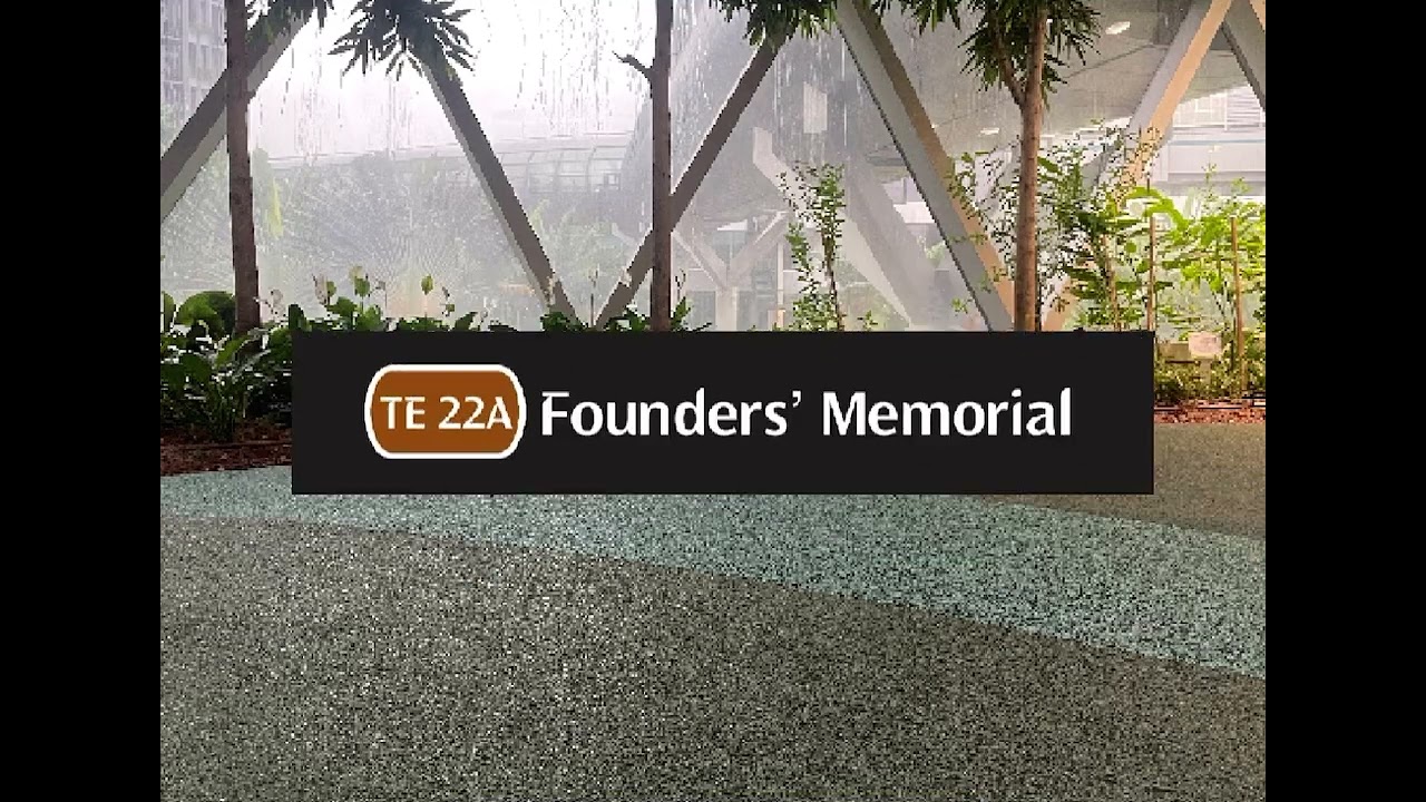 My 1st MRT Animation Band! (Founders’ Memorial