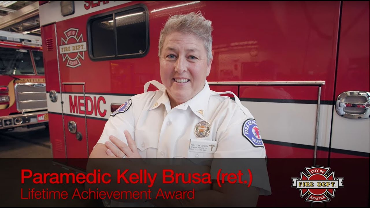 2024 Lifetime Achievement – Retired Firefighter/Paramedic Kelly Brusa