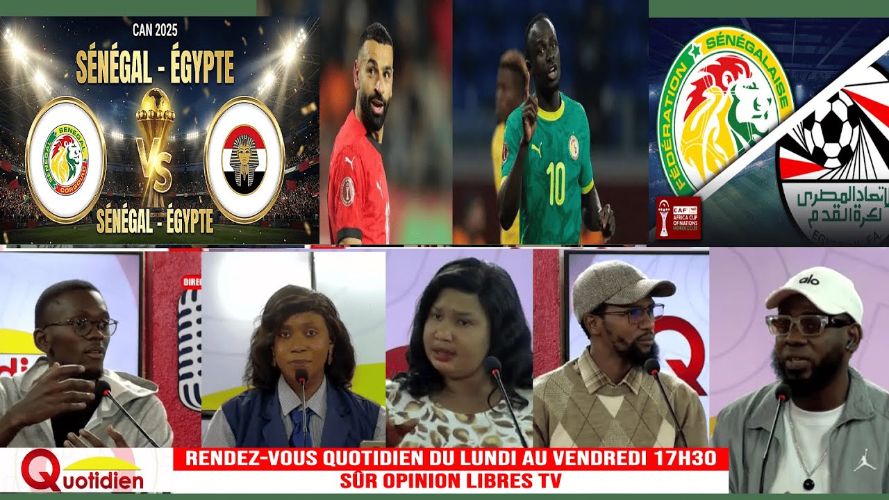 DIRECT:Le Sénégal se rapproche de sa deuxième étoile après sa démonstration face à l’Égypte