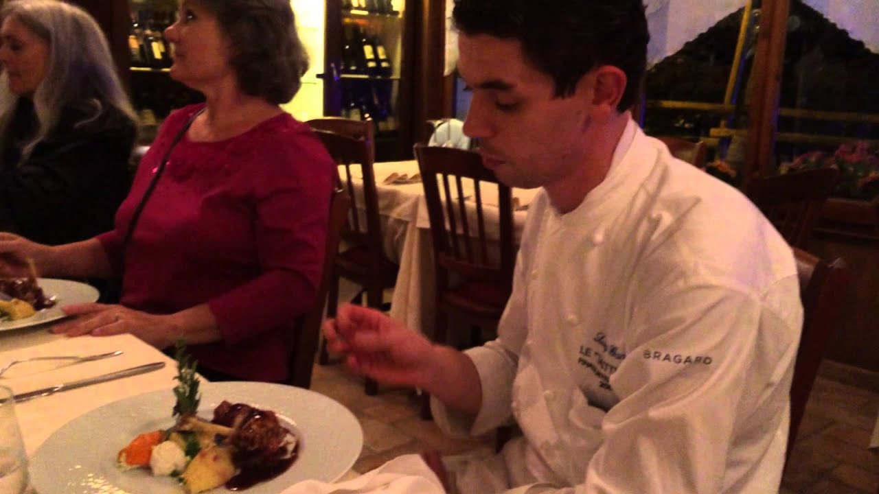 Luigi Gandola at Salice Blu restaurant
