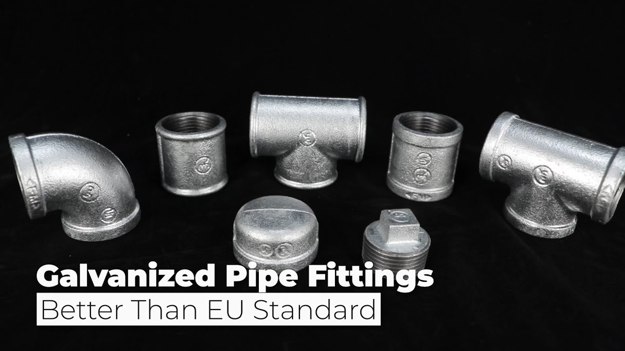 China Malleable Iron Pipe Fittings gi nipple galvanized iron fittings