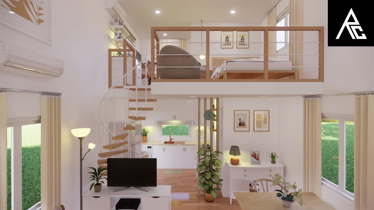 This Architect-Designed Tiny House With Loft Will Blow Your Mind (Watch Till The End) 😱